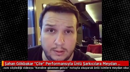 Performansıyla ünlü şarkıcılara meydan okudu