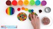 Play-Doh How to Make a Rainbow Sandwich Cake * Play Dough Art * Creative Fun * RainbowLearning