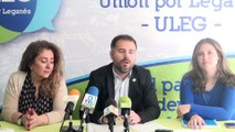 Rueda de prensa de Unión por Leganés del 16 de mayo de 2018