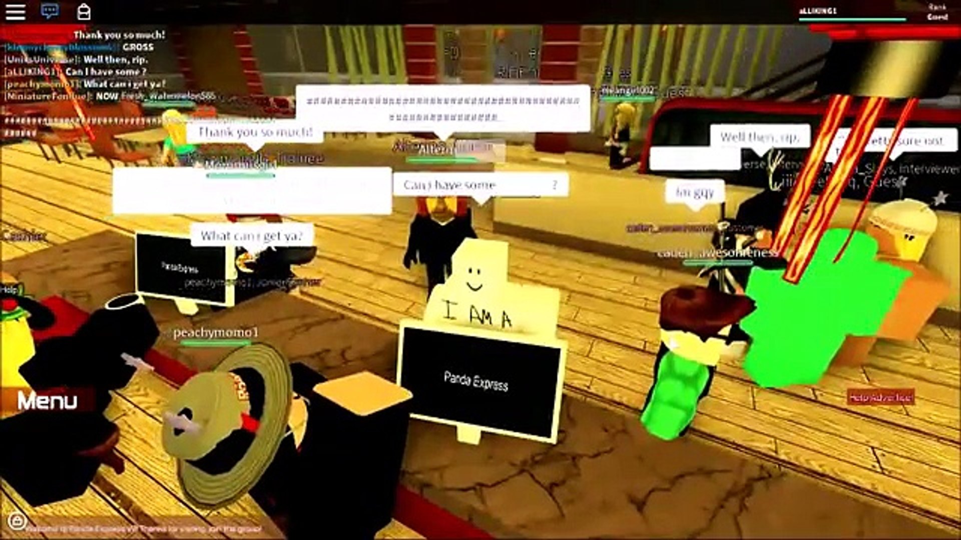 Roblox Trolling At Panda Express - 