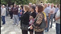 Δυναμικό συλλαλητήριο και πορεία διαμαρτυρίας από τους συνταξιούχους του ΟΑΕΕ στη Θήβα