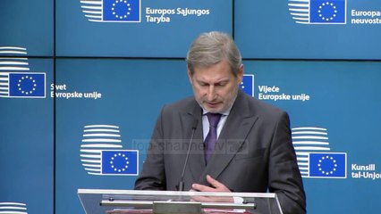 Hahn: Pa peshq të mëdhenj, rrezikohen negociatat - Top Channel Albania - News - Lajme