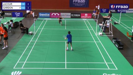 CDF Jeunes 2018 - SD U13 - 1/2F - LARCOUR/GARDON