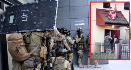 Polonya'da Polisten Kaçan Çıplak Çete Üyesi Camdan Düştü