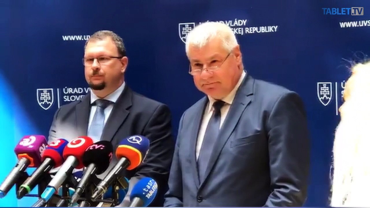 ZÁZNAM: Brífing ministra dopravy a výstavby SR Árpáda Érseka
