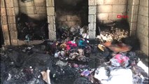 Gaziantep Evde Çıkan Yangında Baba ile Oğlu Dumandan Etkilendi