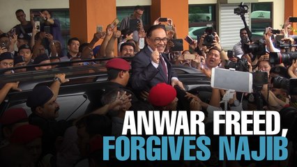 NEWS: Anwar forgives Najib, hails “new dawn”