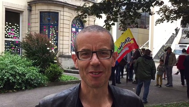 Nicolas Gregori, secrétaire de section Snesup - FSU pour l'université de Lorraine à Nancy.