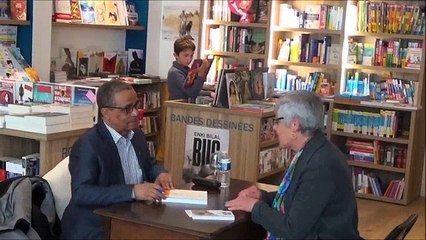 L'écrivain Yasmina Khadra chez Obliques à Auxerre