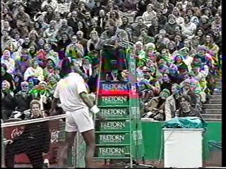 Tonterias en partido de tenis