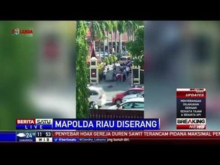 Video Amatir Pascapenyerangan Mapolda Riau