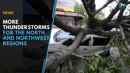 More thunderstorms and squalls for the north and northwest regions of the country till 18 May