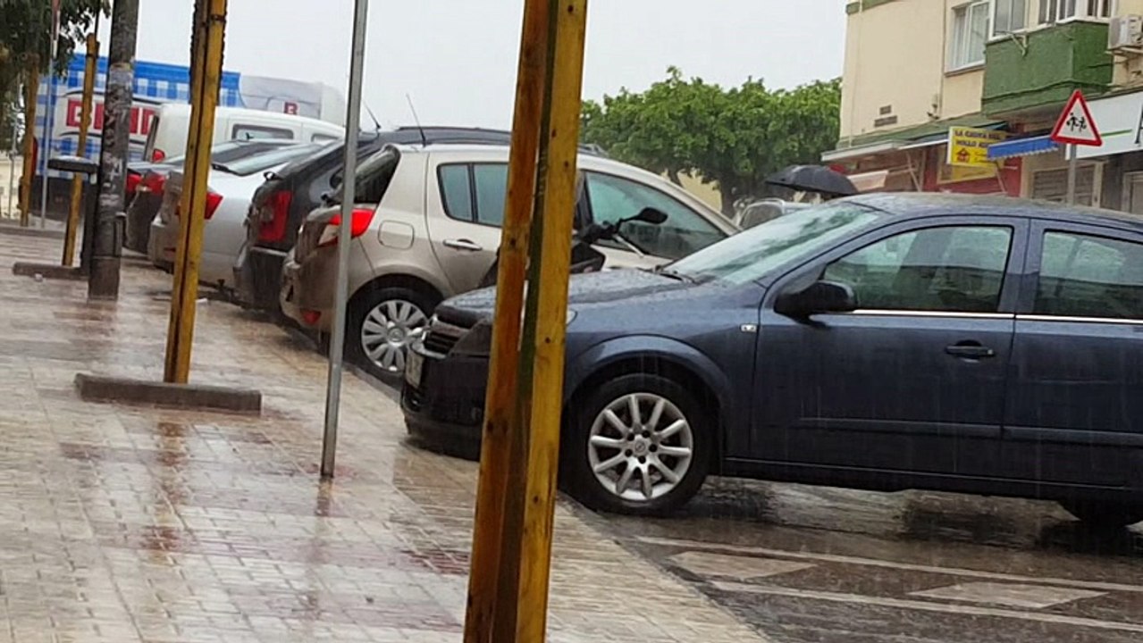 2016, Dia de lluvia. Malaga ( Spain )