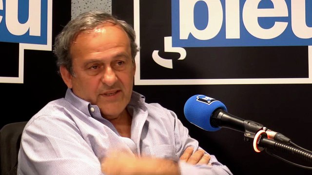Michel Platini, invité de Stade Bleu spécial France 98