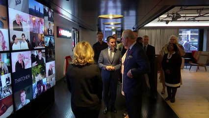 Prince Charles and Camilla wowed by VR sets at YouTube Space