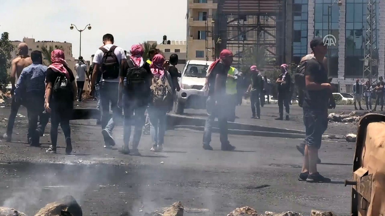 İsrail askerleri Batı Şeria'daki gösterilere müdahale etti - RAMALLAH