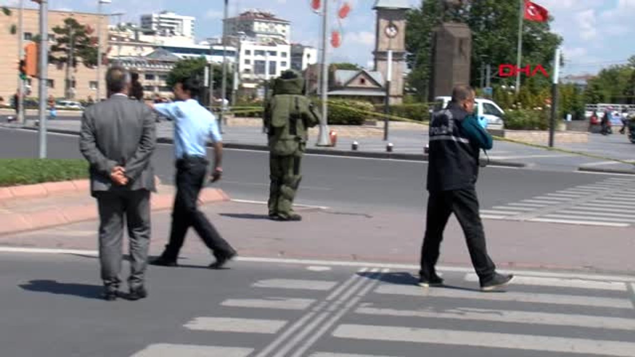 Kayseri Kent Meydanı'nda Şüpheli Elektrikli Süpürge Paniği