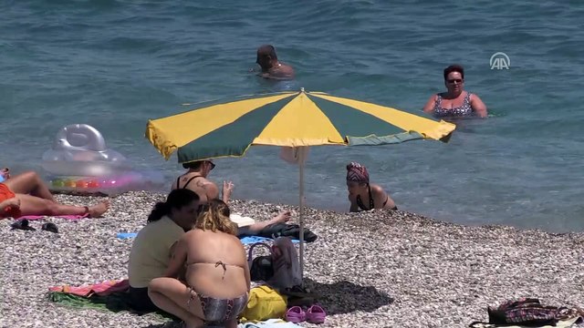 Güneşli havada deniz keyfi - ANTALYA