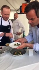 Découvrez en exclusivité le menu Sanpellegrino servi au déjeuner dans le cadre du festival de Cannes ! Merci à la Fondation Nestlé France !