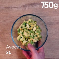 Recette 100% fraîcheur avec ce trio avocat, mangue & saumon Pure Origine Kritsen La recette complète :