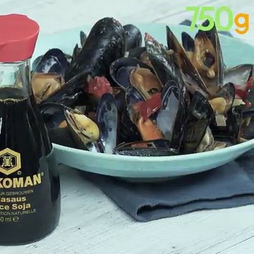 Craquez pour cette version de moules marinières aux saveurs asiatiques La RECETTE :