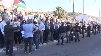 إضراب شامل بالخط الأخضر تنديدا بمجزرة غزة