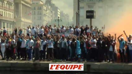 Le Vieux-Port en feu - Foot - C3 - OM