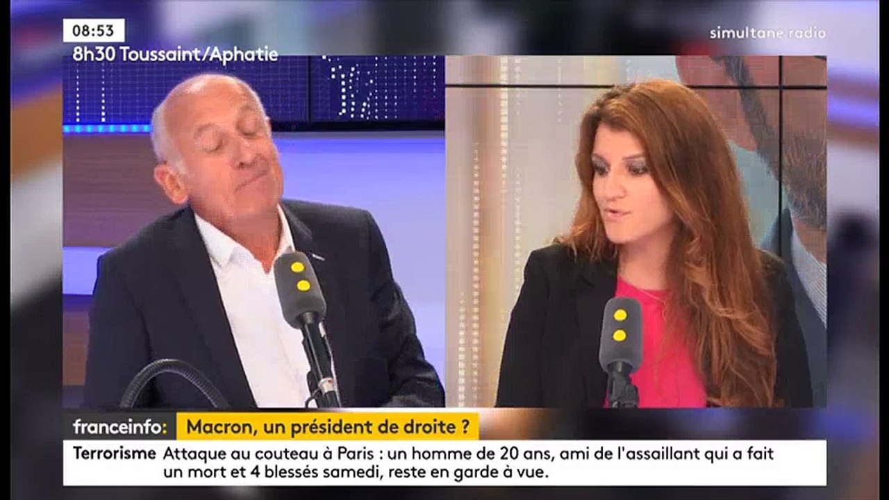 Loi sur les violences sexuelles : Marlène Schiappa s'accroche avec Jean-Michel Aphatie