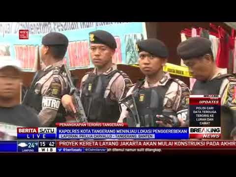 Polisi Masih Berjaga di Lokasi Penggerebekan Terduga Teroris di Tangerang