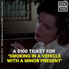Smoking in a car with a child present can get you fined at least $100 in this state