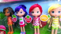 Super Cute Set of Strawberry Shortcake Dolls and Her Cafe Strawberry-Shaped House - SS Toys