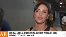 Rosángela Espinoza le hizo un gran regalo a su mamá