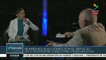 Rodríguez: Venezuela ha hecho una apuesta por la paz y la democracia