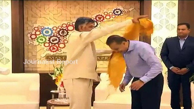 Reliance Infrastructure Chairman Anil Ambani Meets with AP CM Chandrababu Naidu in Amaravati