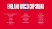 England release unconventional World Cup squad announcement through fans