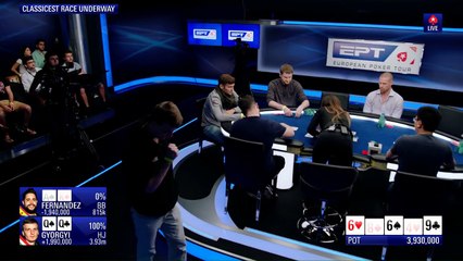 EPT 2018 Monte-Carlo Main Event - Final Table Live Part 1
