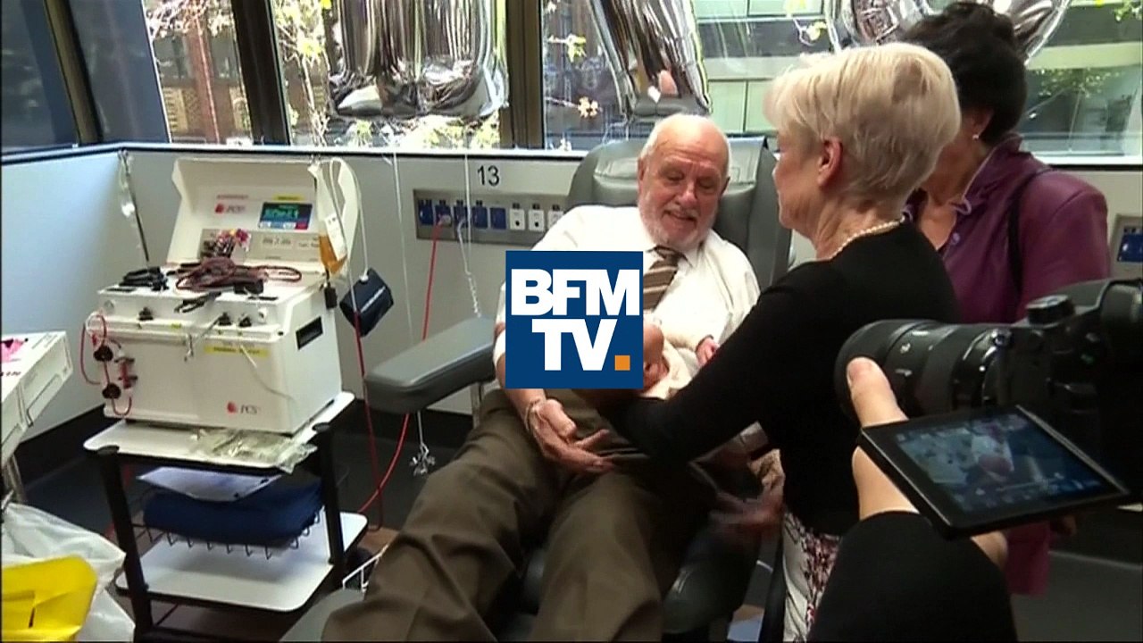 Grâce à ses dons de sang, cet Australien a sauvé plus de 2 millions d'enfants