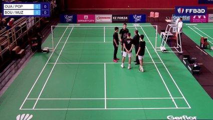 CDF Jeunes 2018 - DH U17 - 1/4F - OUAZZEN/POPOV / BOUSSOGNE/MUZOLF