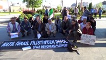 Sivas'ta, Filistin için oturma eylemi