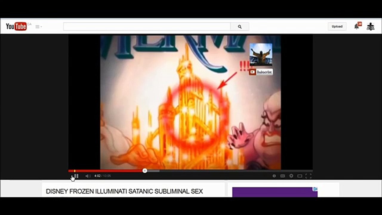 DISNEY SATANIC SEX SUBLIMINAL MESSAGES EXPOSED !!!