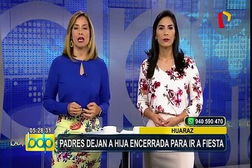 Huaraz: vecinos advierten que padres dejaron encerrada a niña de 3 años para acudir a fiesta