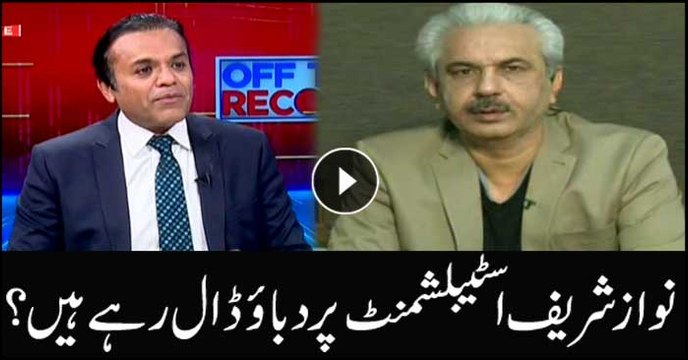 Is Nawaz putting pressure on establishment?