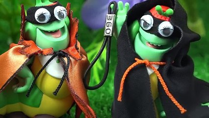 Гусеницы украли тыкву на Хеллоуин. Мультик с игрушками Лунтик и его друзья