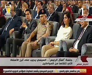 السيسي: نفتتح منافذ لبيع السلع علشان المواطن ما يتعاملش مع السوق الحرة بس