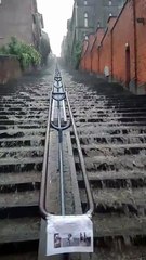 Les escalies de Bueren transformés en cascade!