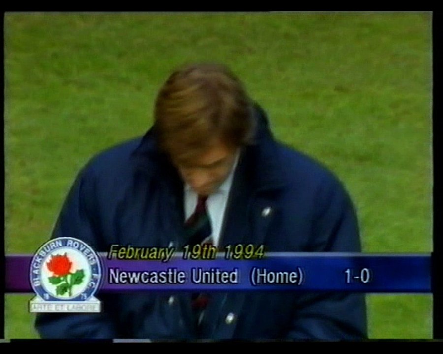 Blackburn Rovers - Newcastle United 19-02-1994 Premier League
