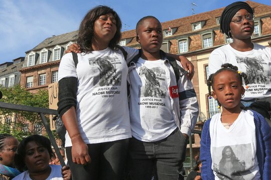 Marche blanche en mémoire de Naomi Musenga