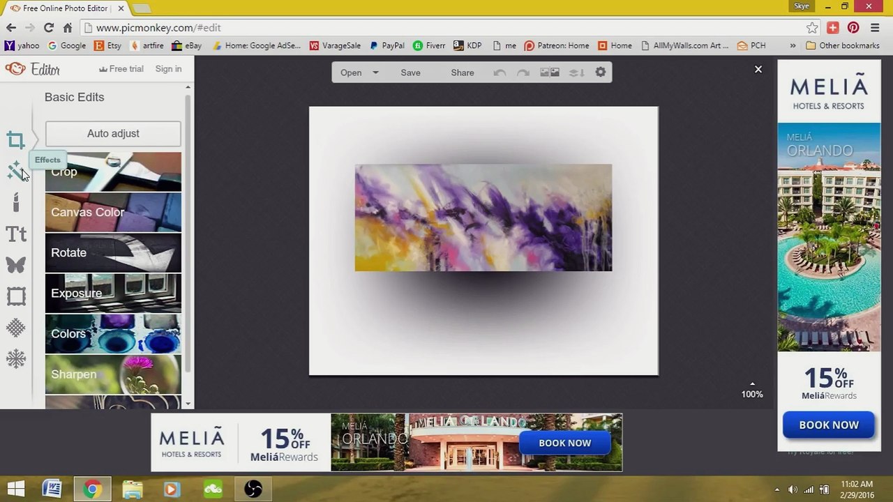 HOW TO PUT YOUR PAINTING IN A FURNITURE TEMPLATE AND UPLOAD IT TO YOUR WEBSITE