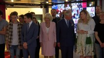 Vlogger pops skirt button in front of Prince Charles