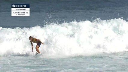 Le replay complet de la demi-finale entre S. Gilmore et N. Van Dijk (Oi Rio Women's Pro) - Adrénaline - Surf